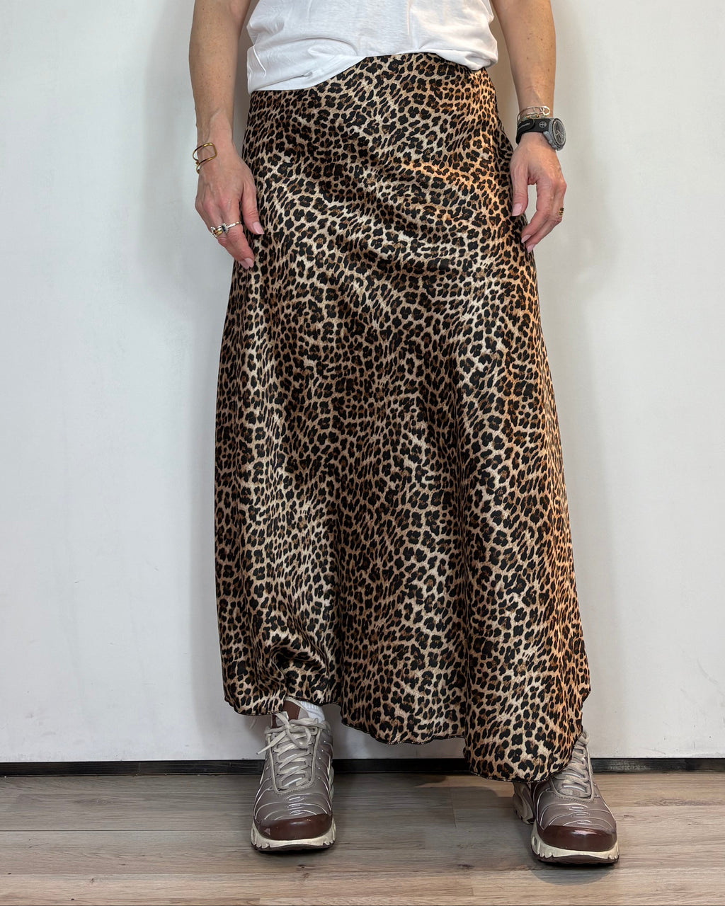 Gonna Raso Fantasia Animalier Moove