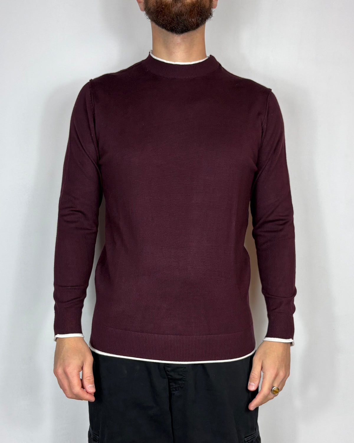 Maglia Contrasti Over-D