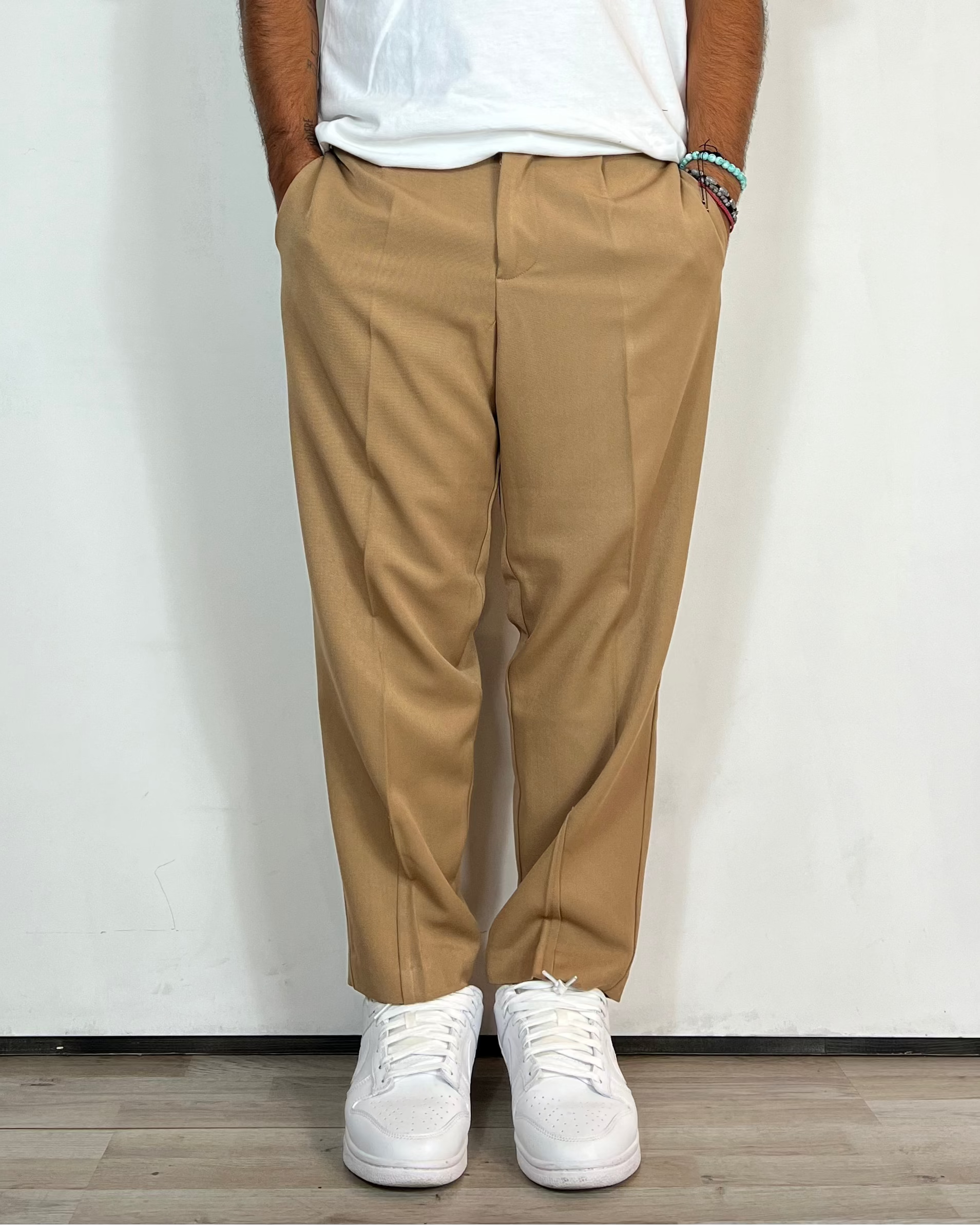 Pantalone Frisi Camel Telamira
