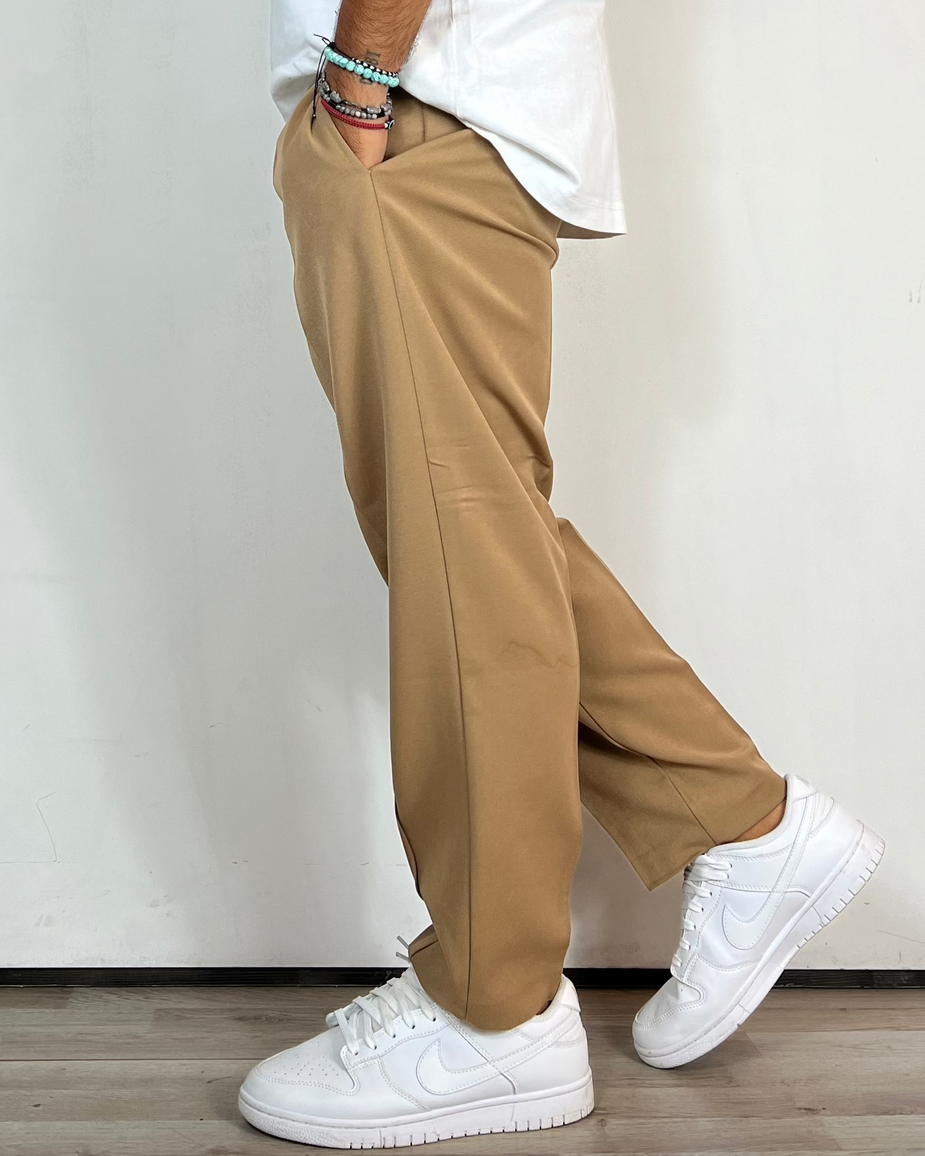 Pantalone Frisi Camel Telamira