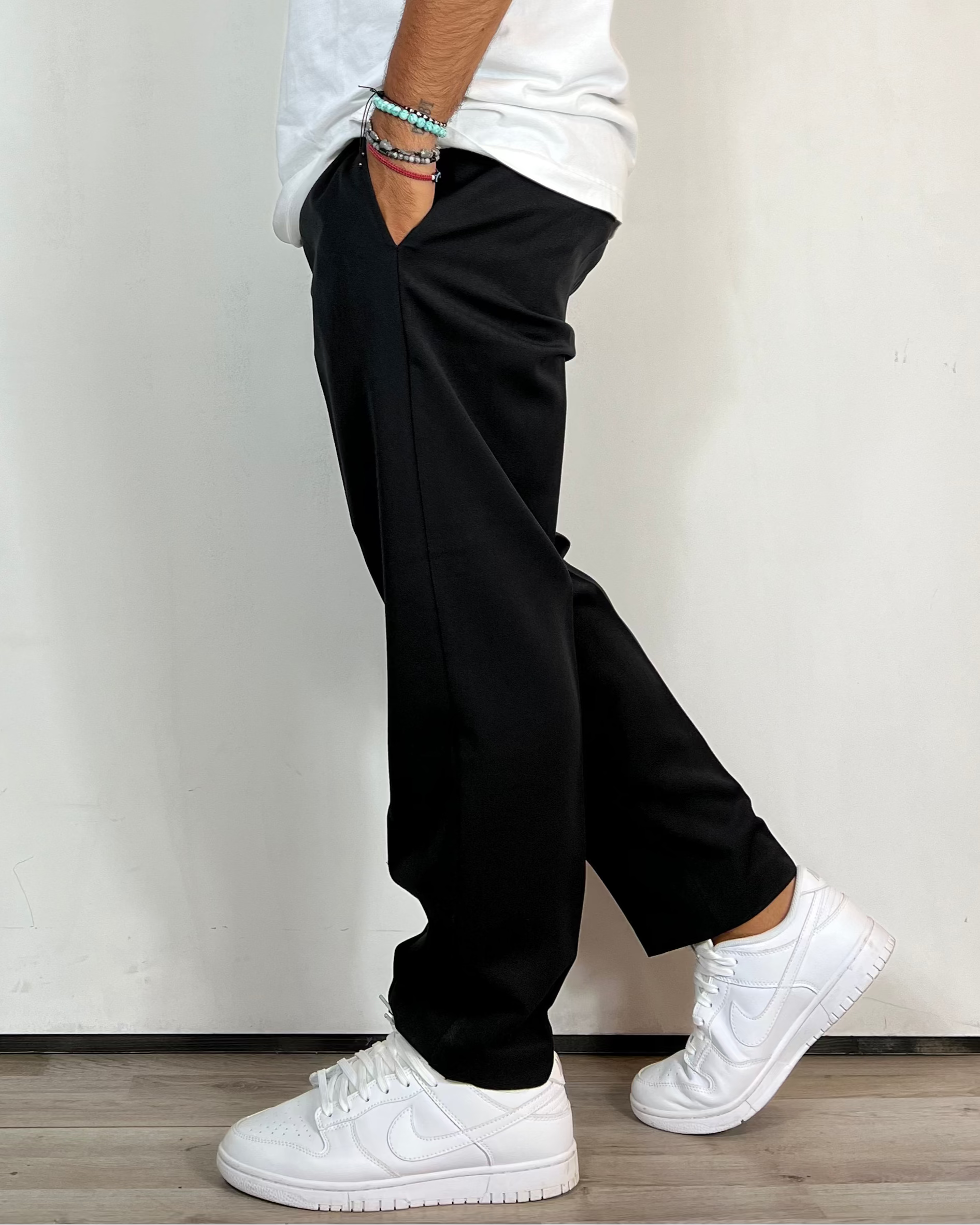 Pantalone Frisi Nero Telamira