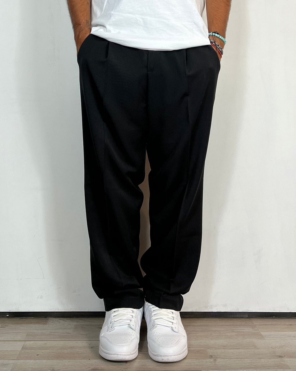 Pantalone Over Nero Telamira