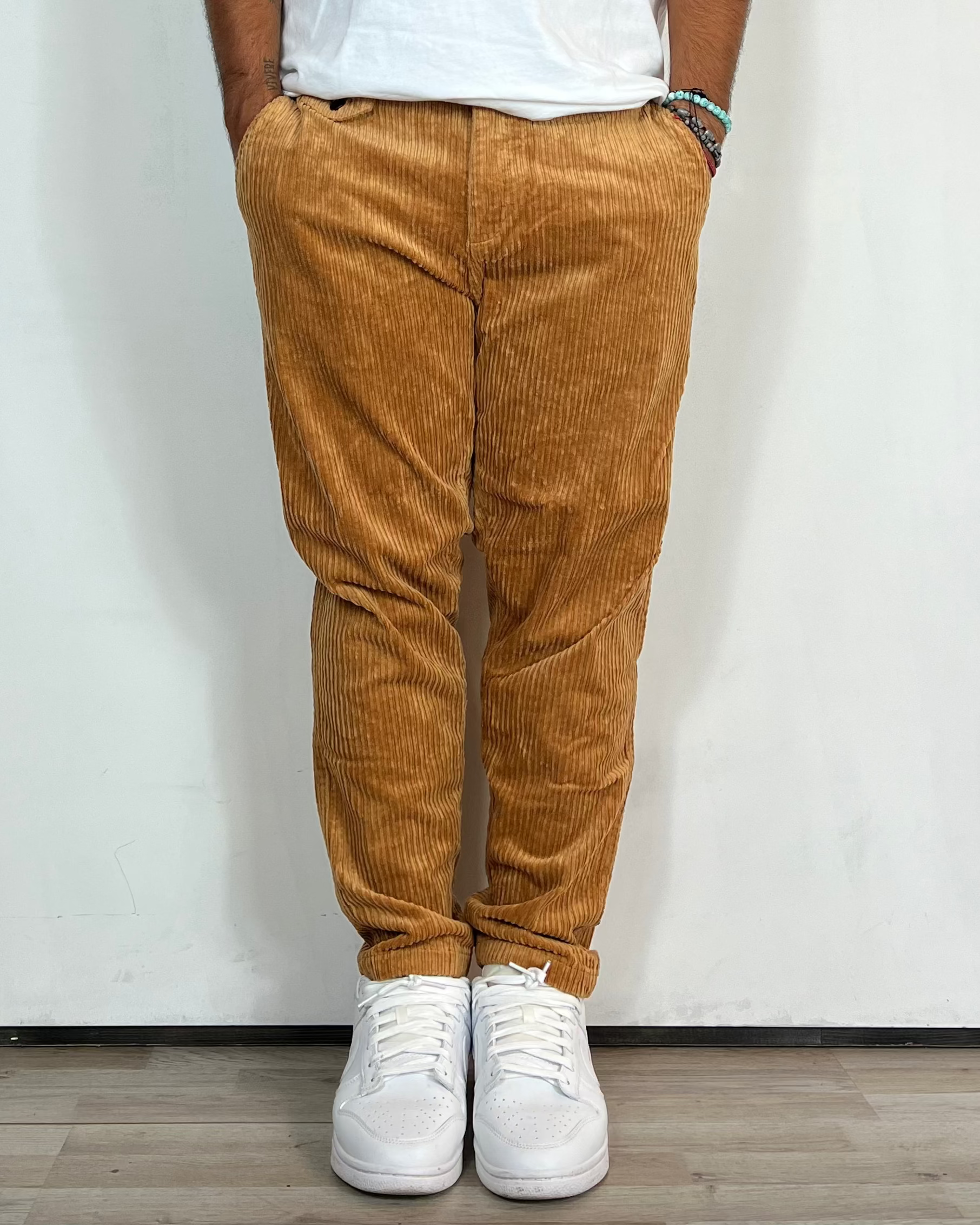 Pantalone Velluto Rocciatore Camel Telamira