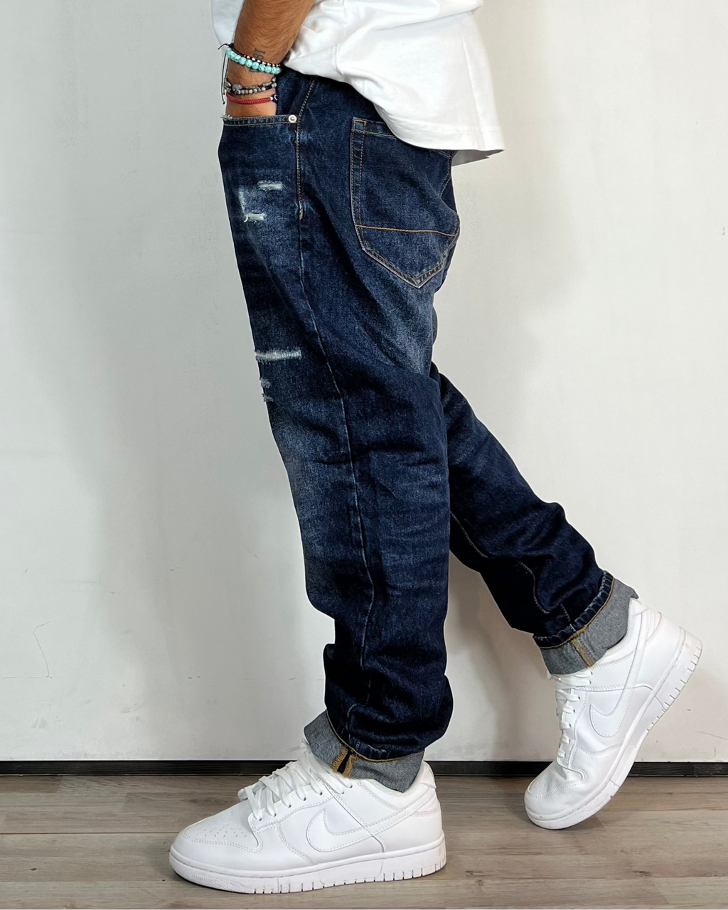 Jeans Carrot Strappi Telamira