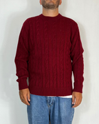 Maglia Trecce Bordeaux Telamira