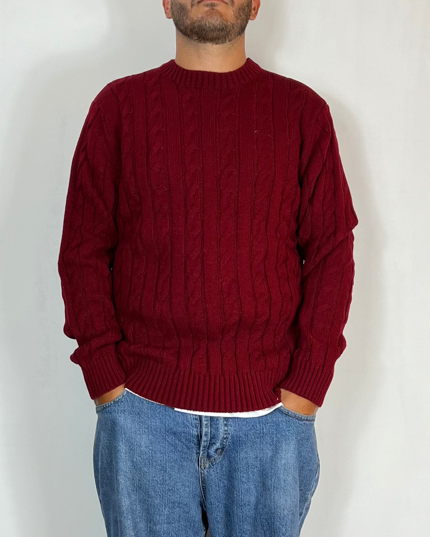 Maglia Trecce Bordeaux Telamira