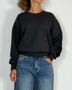 Felpa Girocollo Olivia Grey