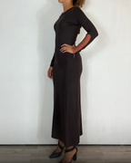 Vestito Inserti Olivia Grey