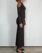 Vestito Inserti Olivia Grey