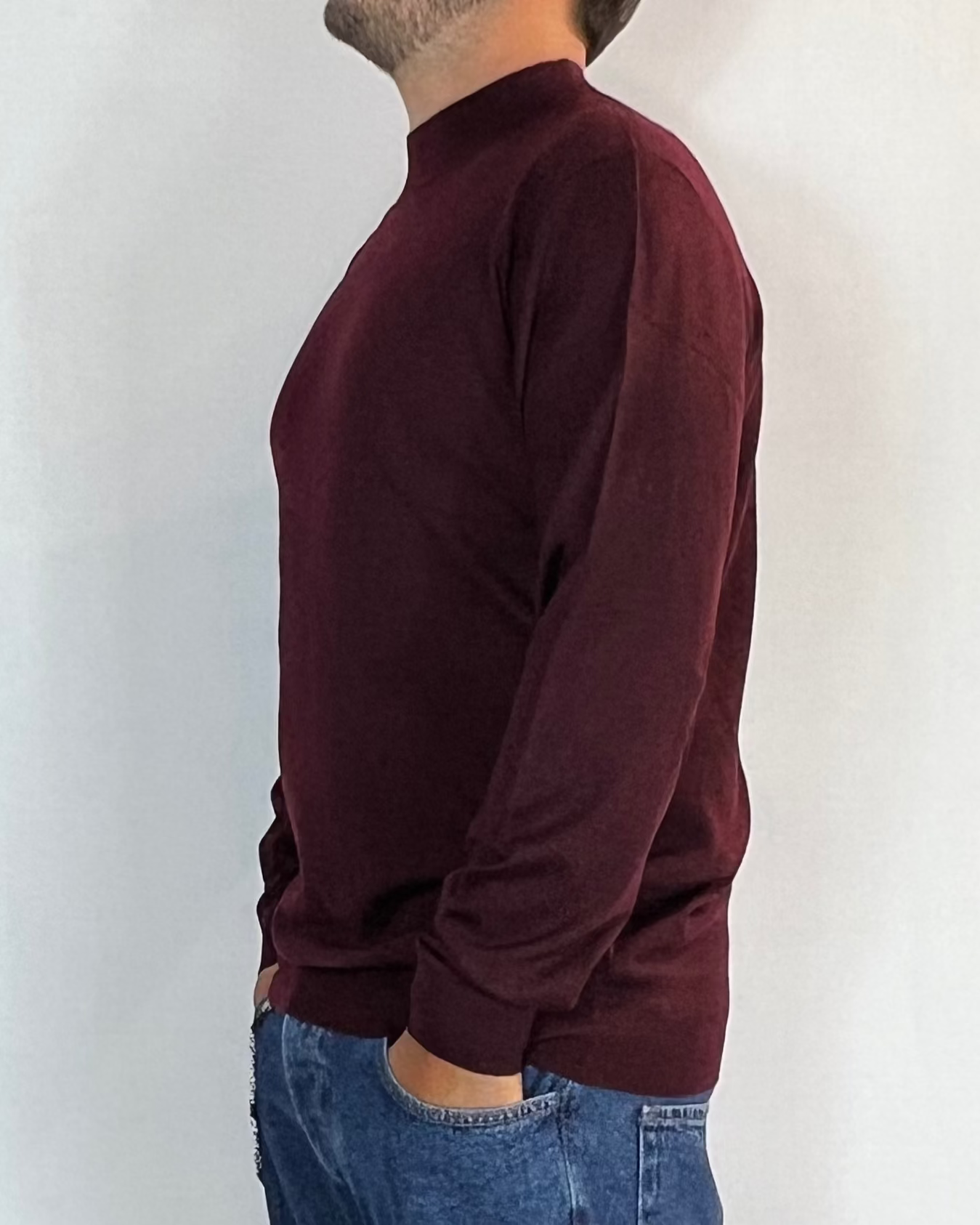 Maglia Lupetto Bordeaux Telamira