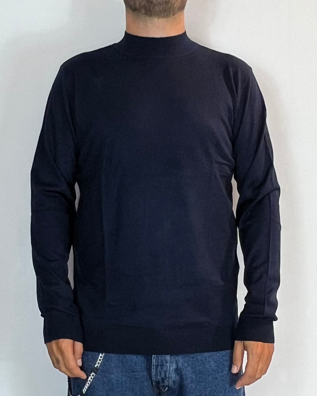 Maglia Lupetto Blu Telamira