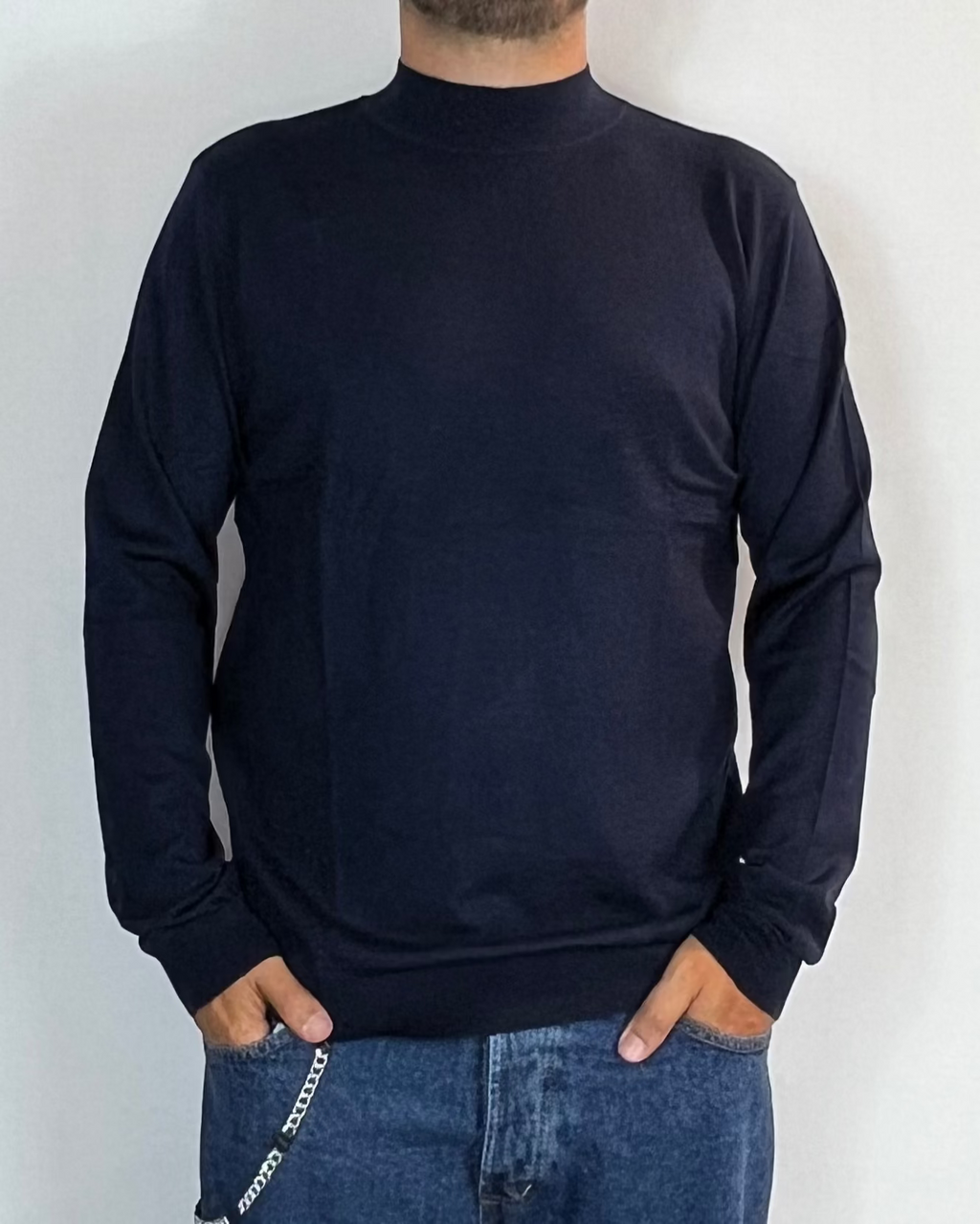 Maglia Lupetto Blu Telamira