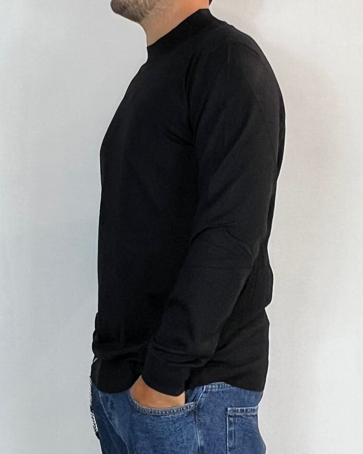 Maglia Lupetto Nero Telamira