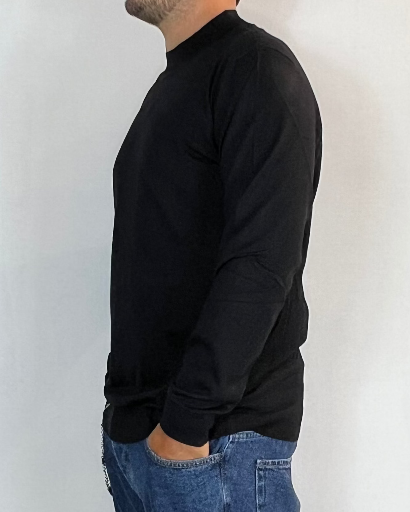 Maglia Lupetto Nero Telamira