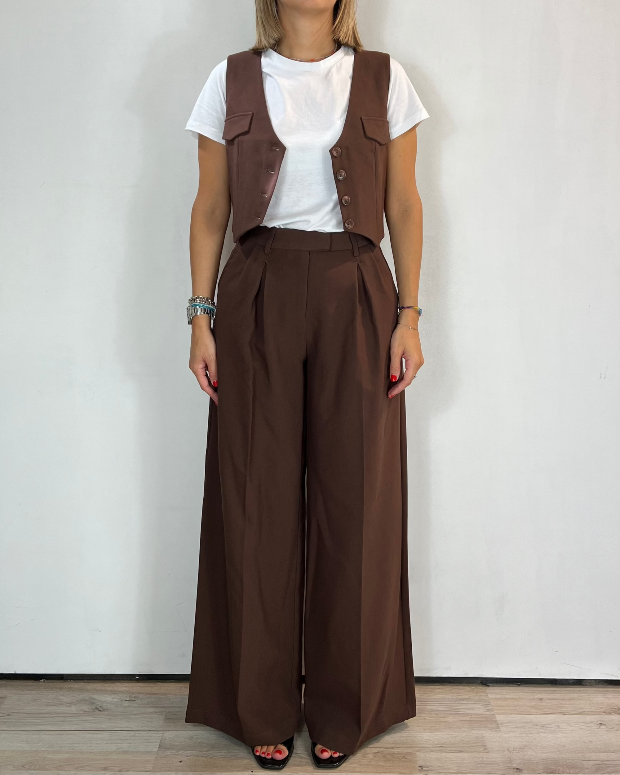 Completo Gilet Pantalone Box fit Moove