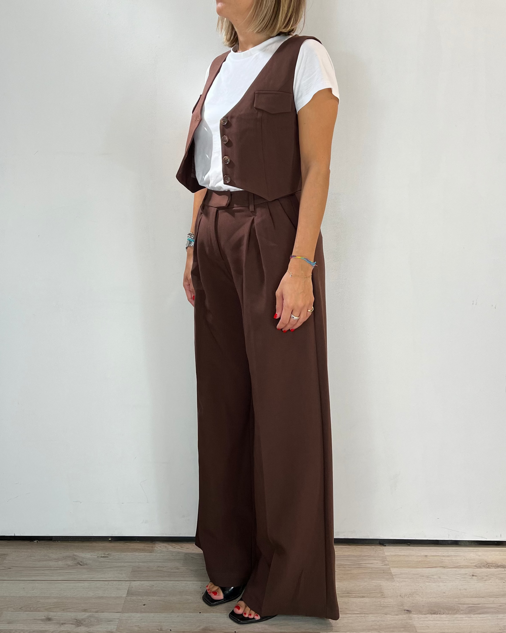 Completo Gilet Pantalone Box fit Moove