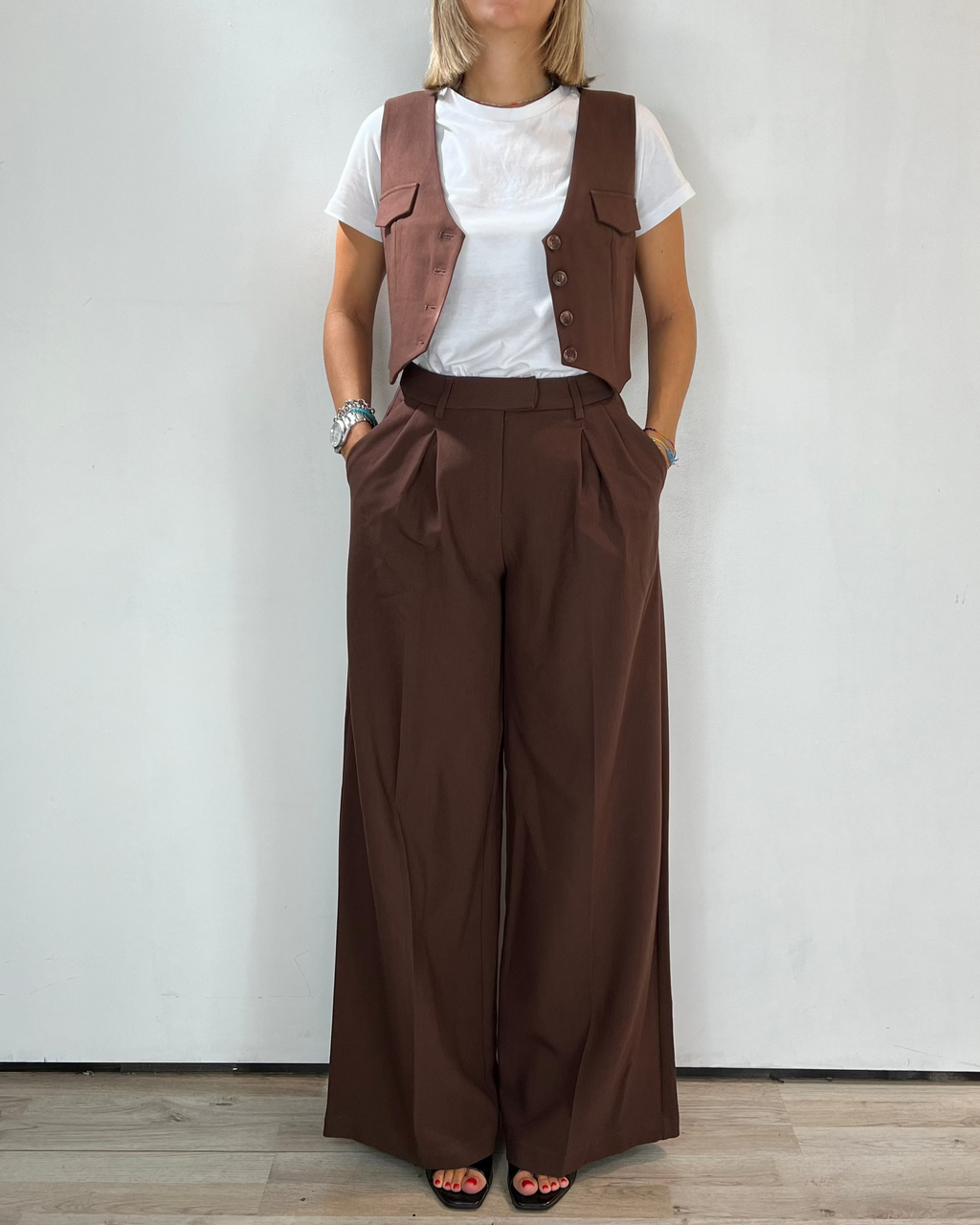 Completo Gilet Pantalone Box fit Moove