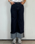Jeans Cropped Ribalta Over-D Woman