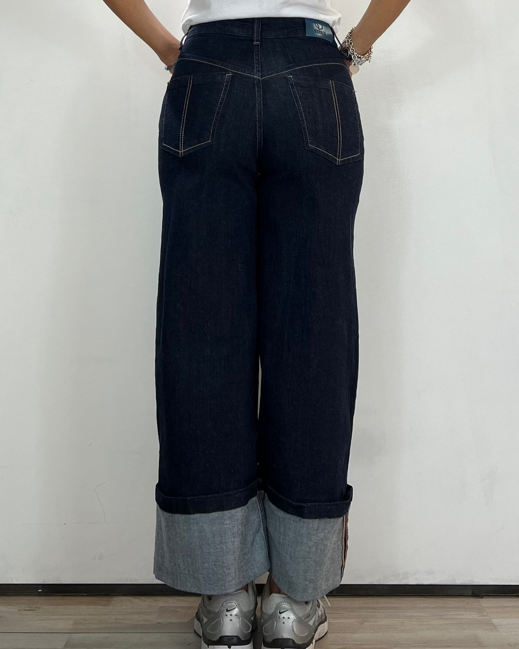 Jeans Cropped Ribalta Over-D Woman