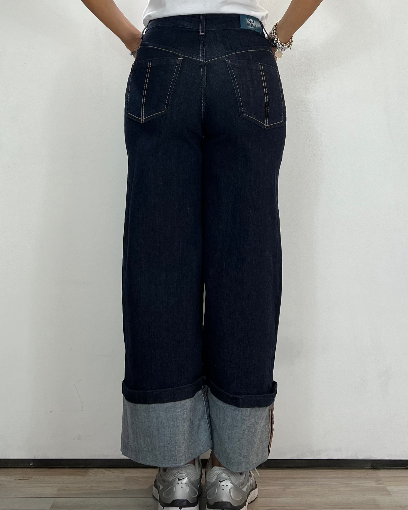 Jeans Cropped Ribalta Over-D Woman
