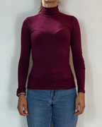 Dolcevita Viscosa Bordeaux Olivia Grey