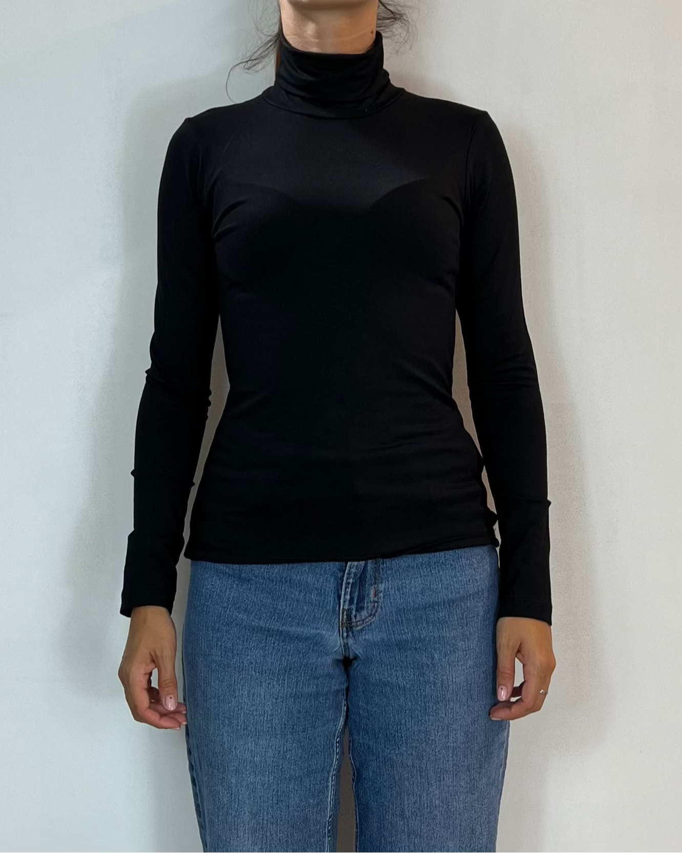 Dolcevita Viscosa Nero Olivia Grey