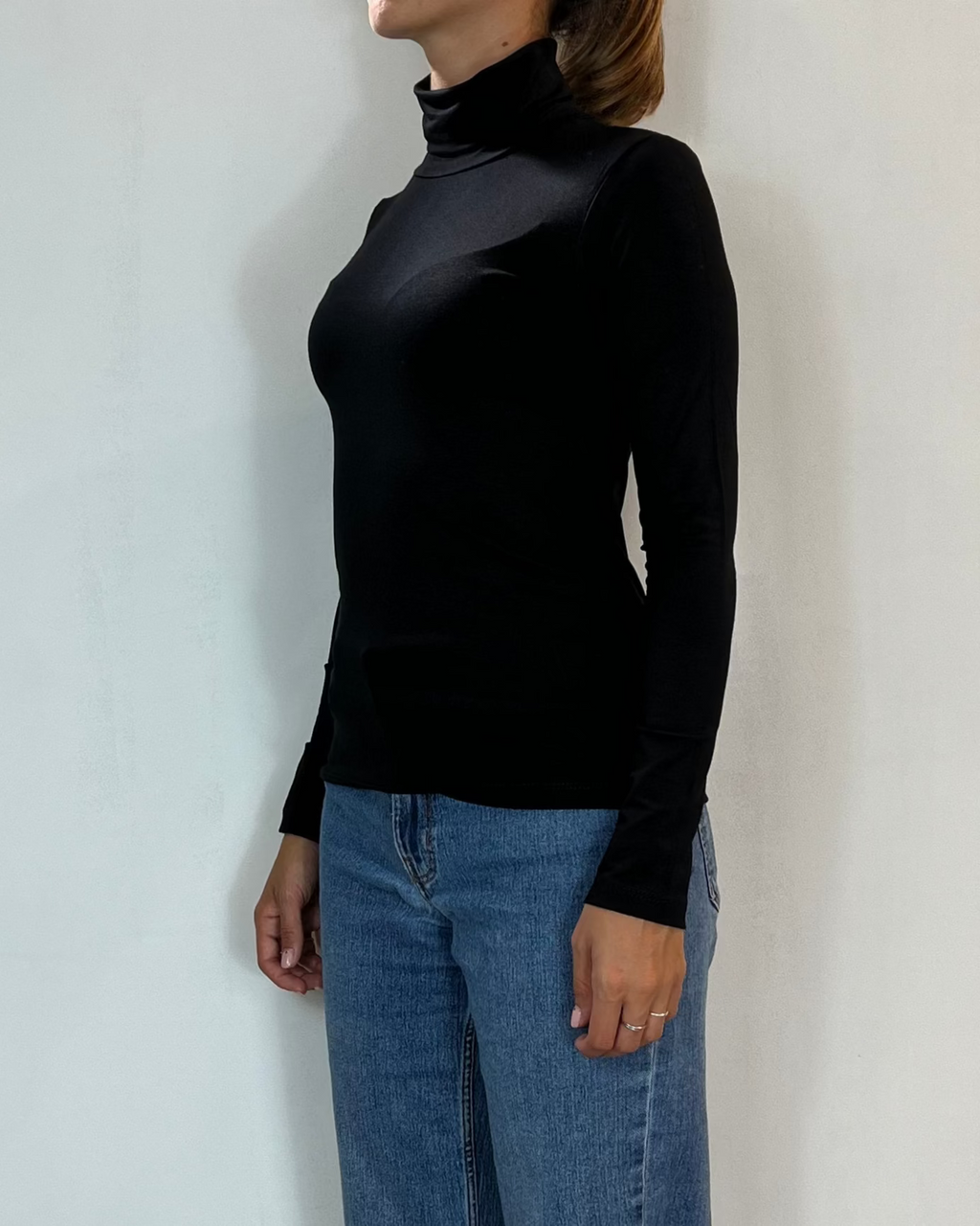 Dolcevita Viscosa Nero Olivia Grey