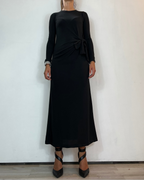 Vestito Fiocco Olivia Grey