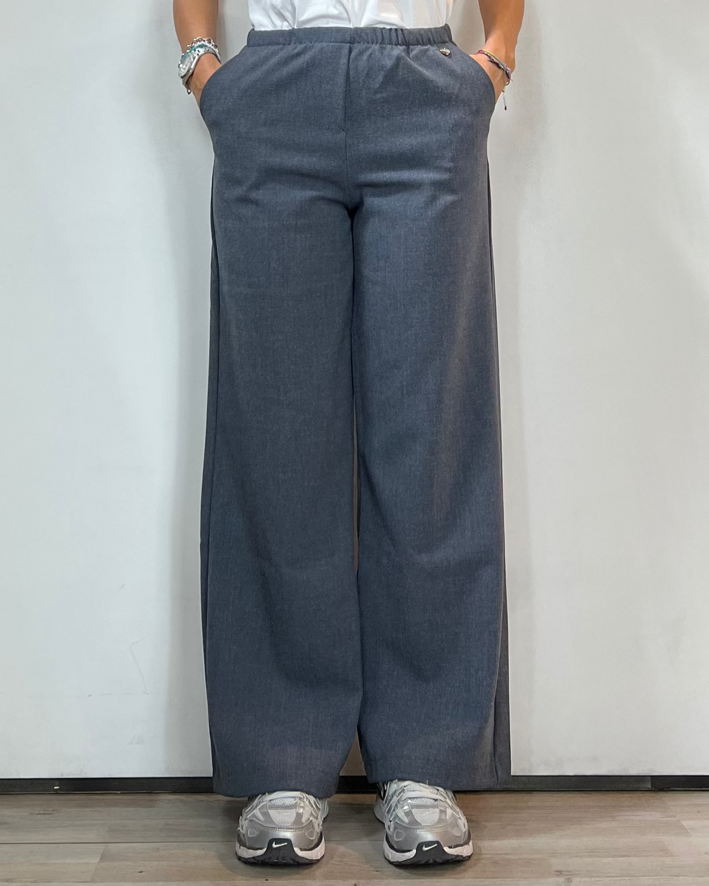 Pantalone Tasca Grigio Olivia Grey
