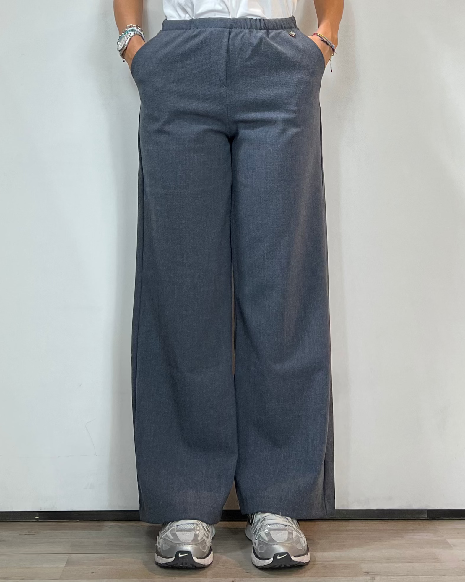 Pantalone Tasca Grigio Olivia Grey