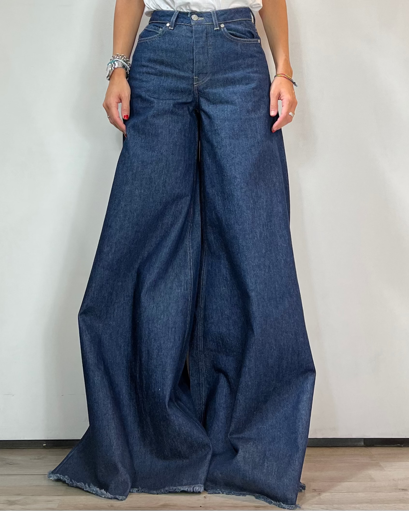 Jeans Over Palazzo Over-D Woman
