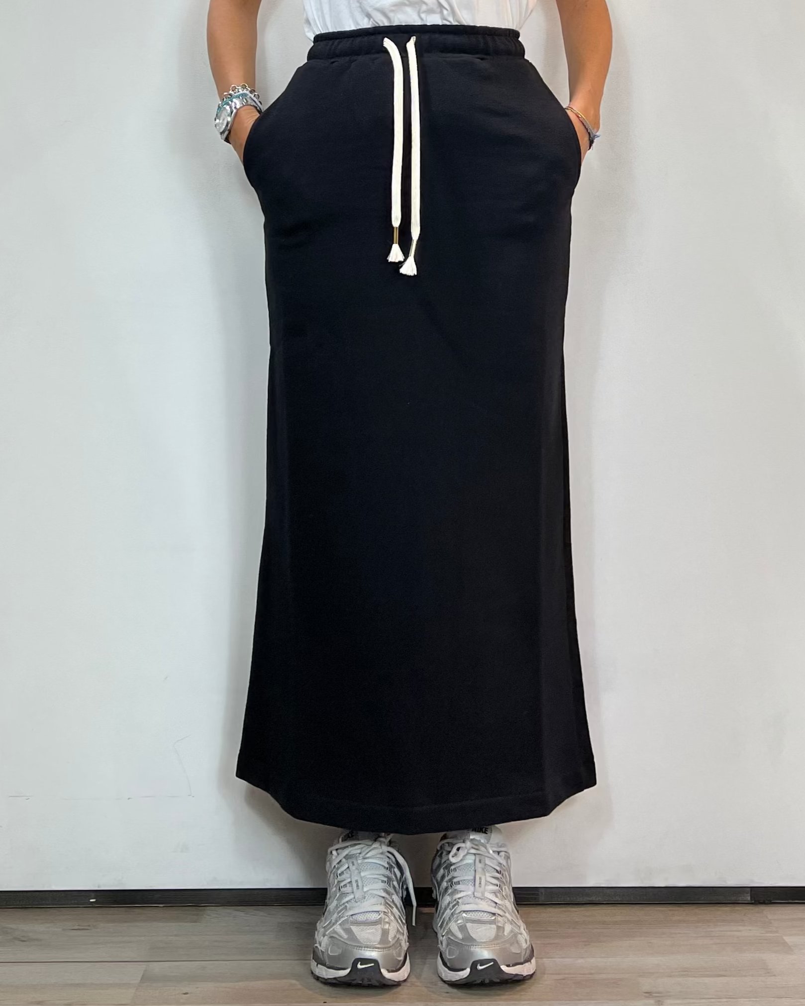 Gonna Felpa Olivia Grey