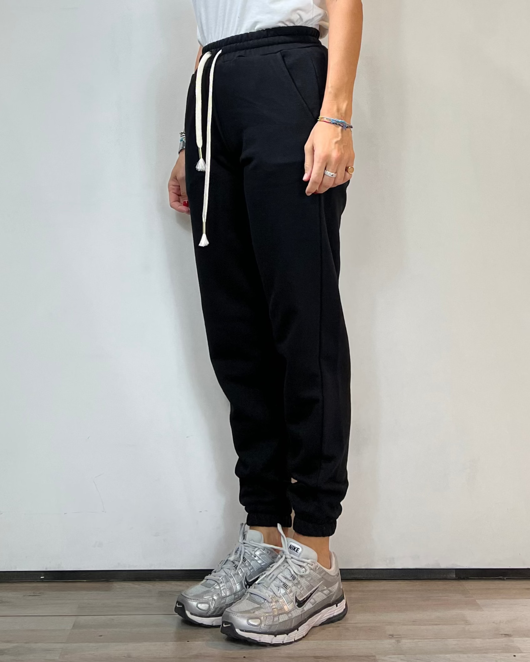 Pantalone Tuta Nero Olivia Grey