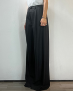 Pantalone Pince Palazzo Gessato Over-D Woman