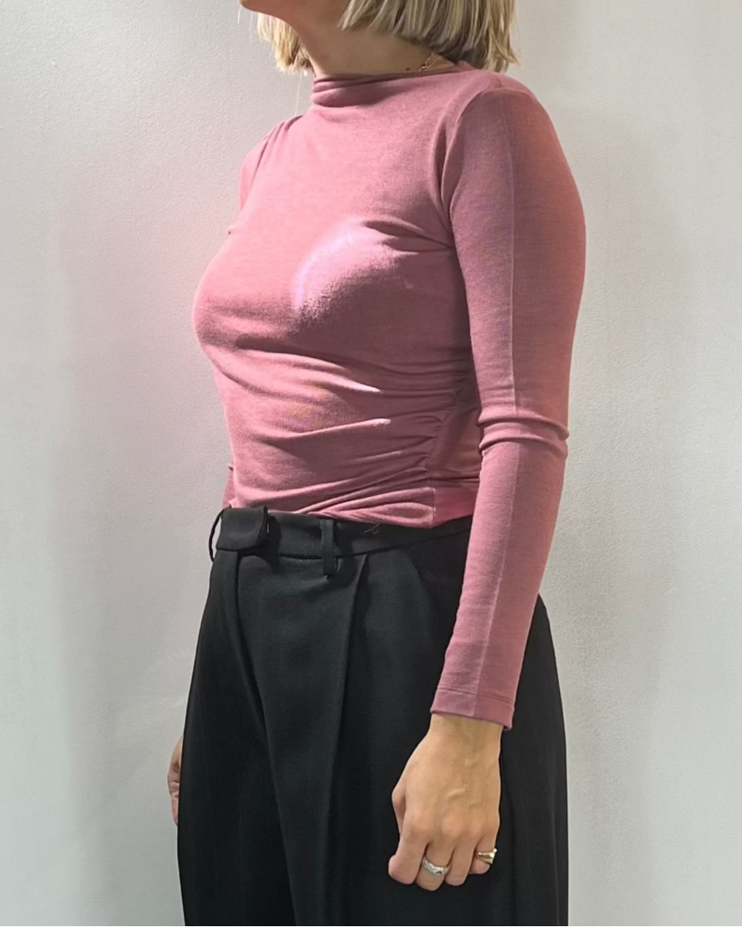 Maglia Dappreggio Cipolla Olivia Grey