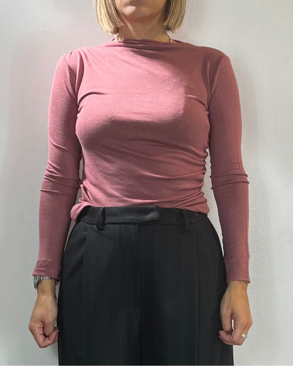 Maglia Dappreggio Cipolla Olivia Grey