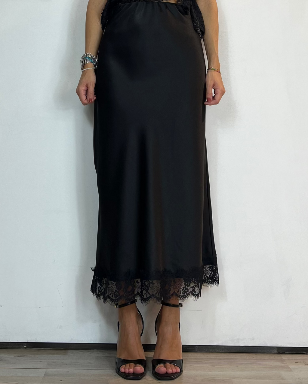 Gonna Pizzo Nero Moove