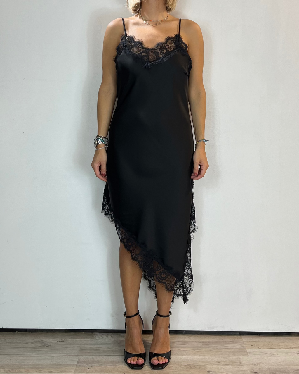 Vestito Pizzo Nero Moove