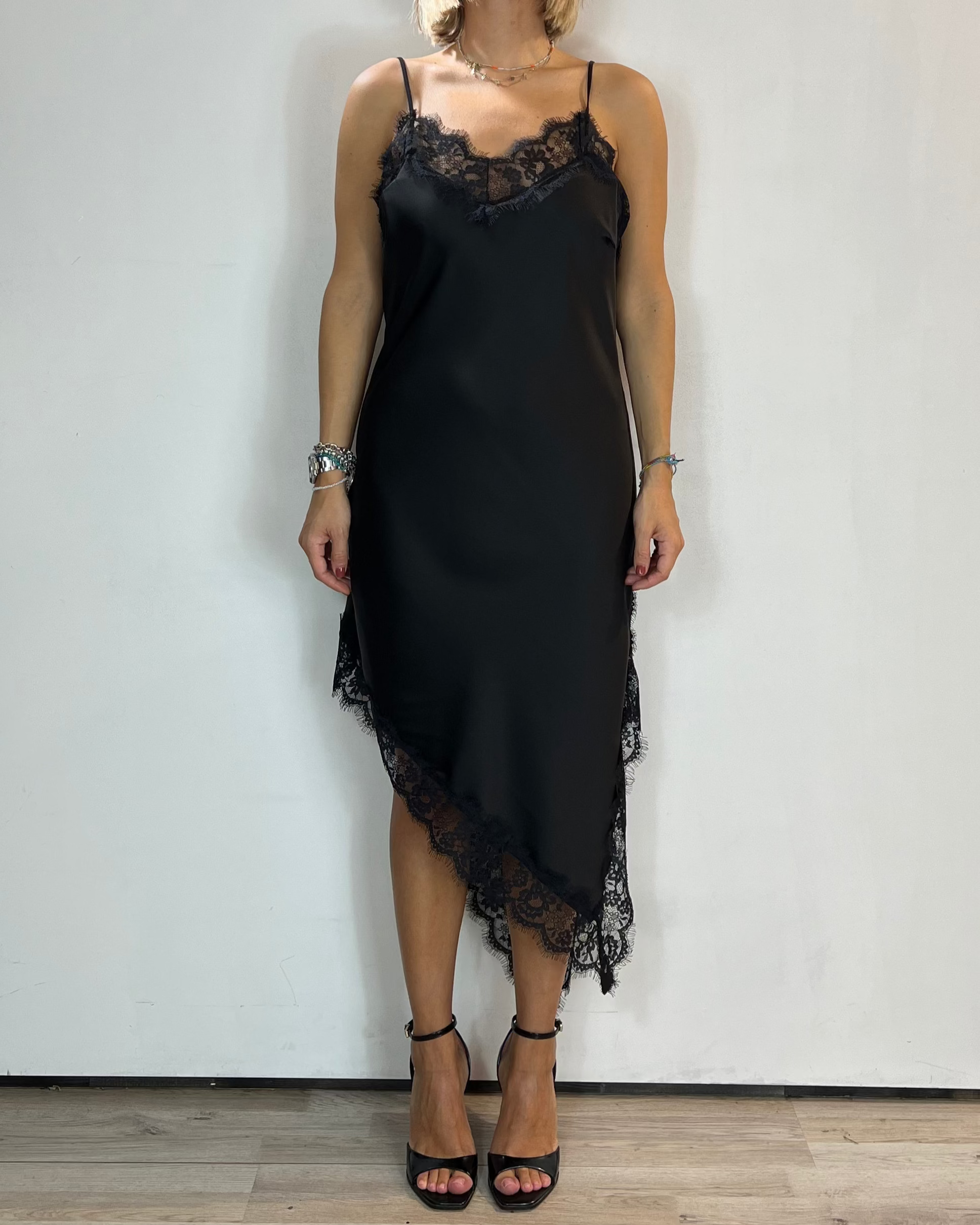 Vestito Pizzo Nero Moove