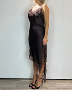 Vestito Pizzo Marrone Moove