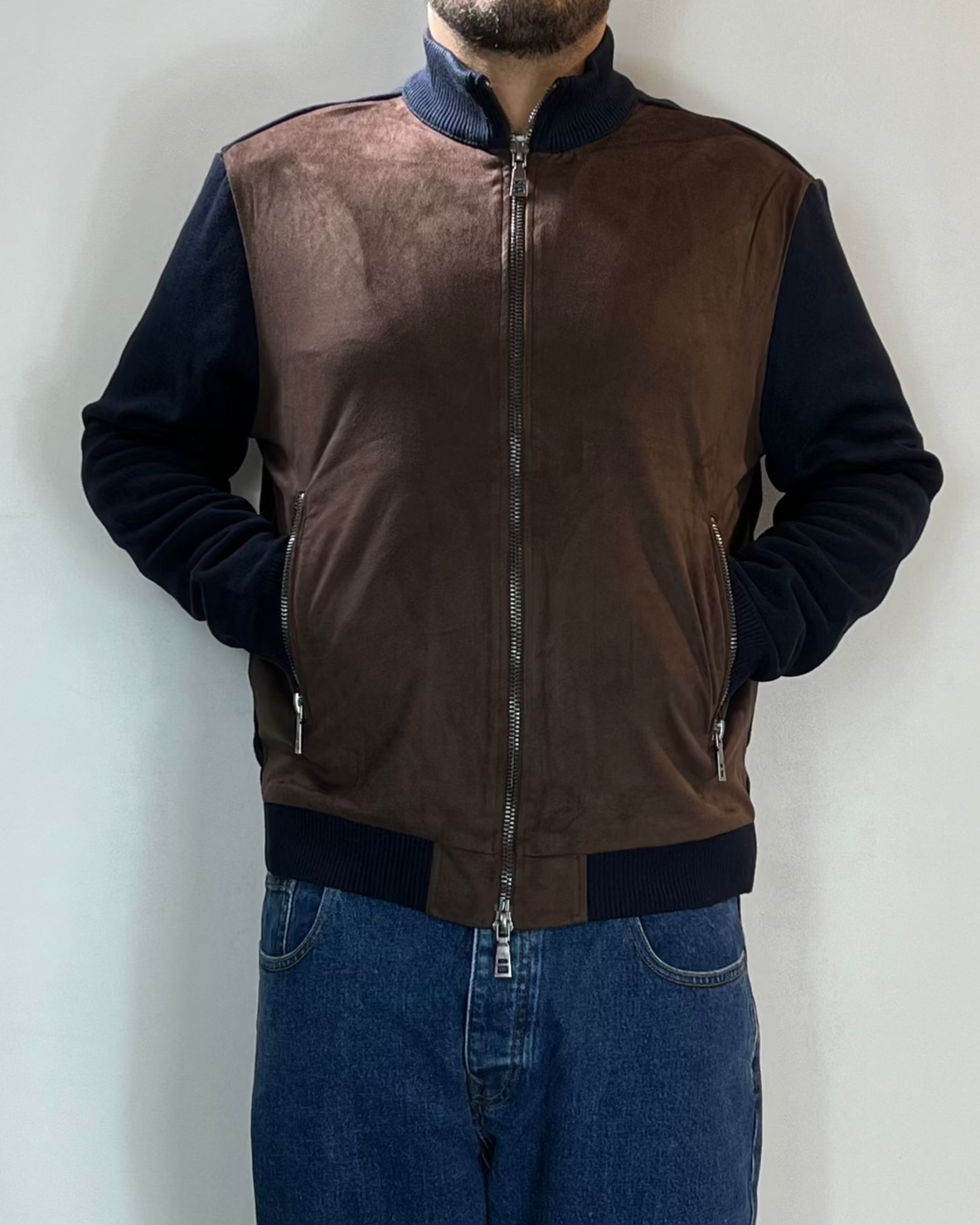 Giubbotto Combinato Over-D