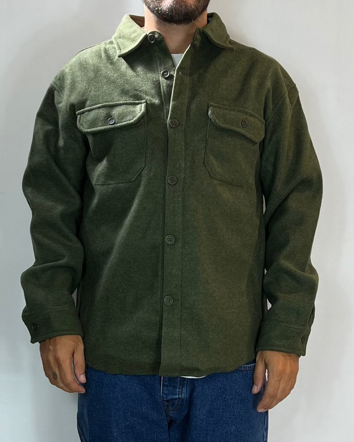 Camicione Over Verde Telamira