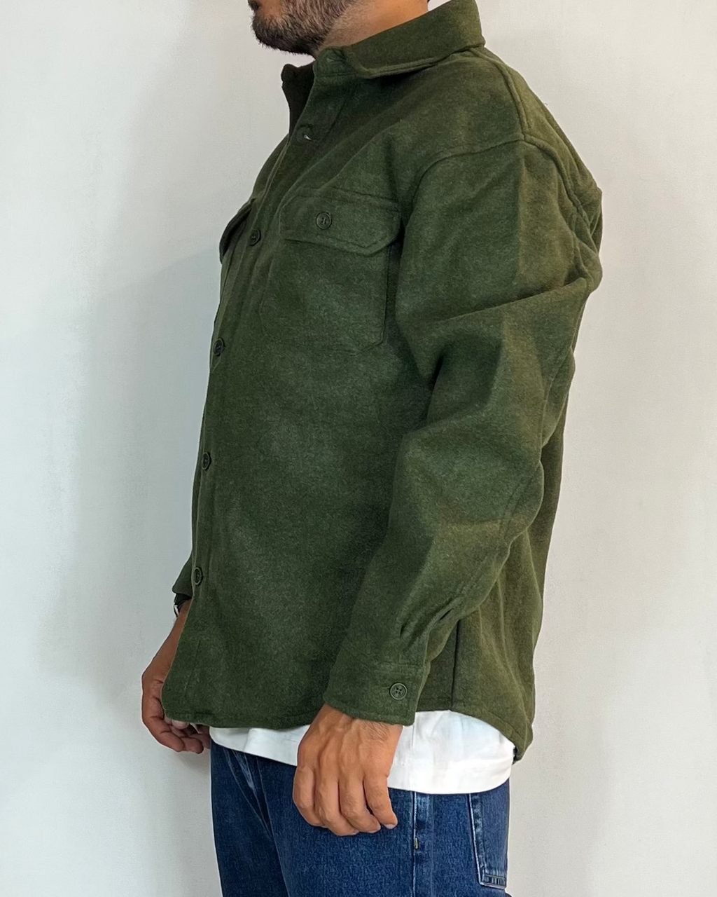 Camicione Over Verde Telamira