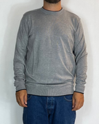 Maglia Contrasti Grigio Over-D