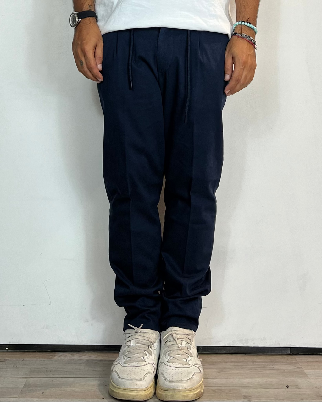 Pantalone Slim Fit Blu Over-D