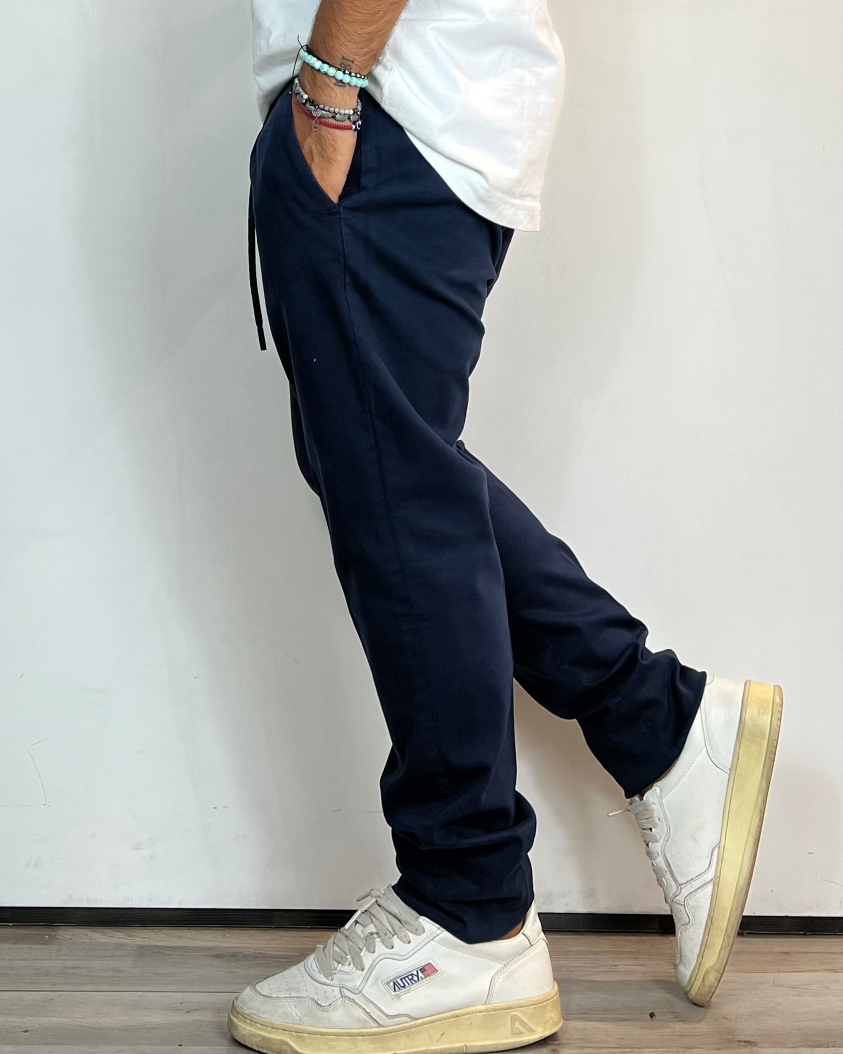 Pantalone Slim Fit Blu Over-D