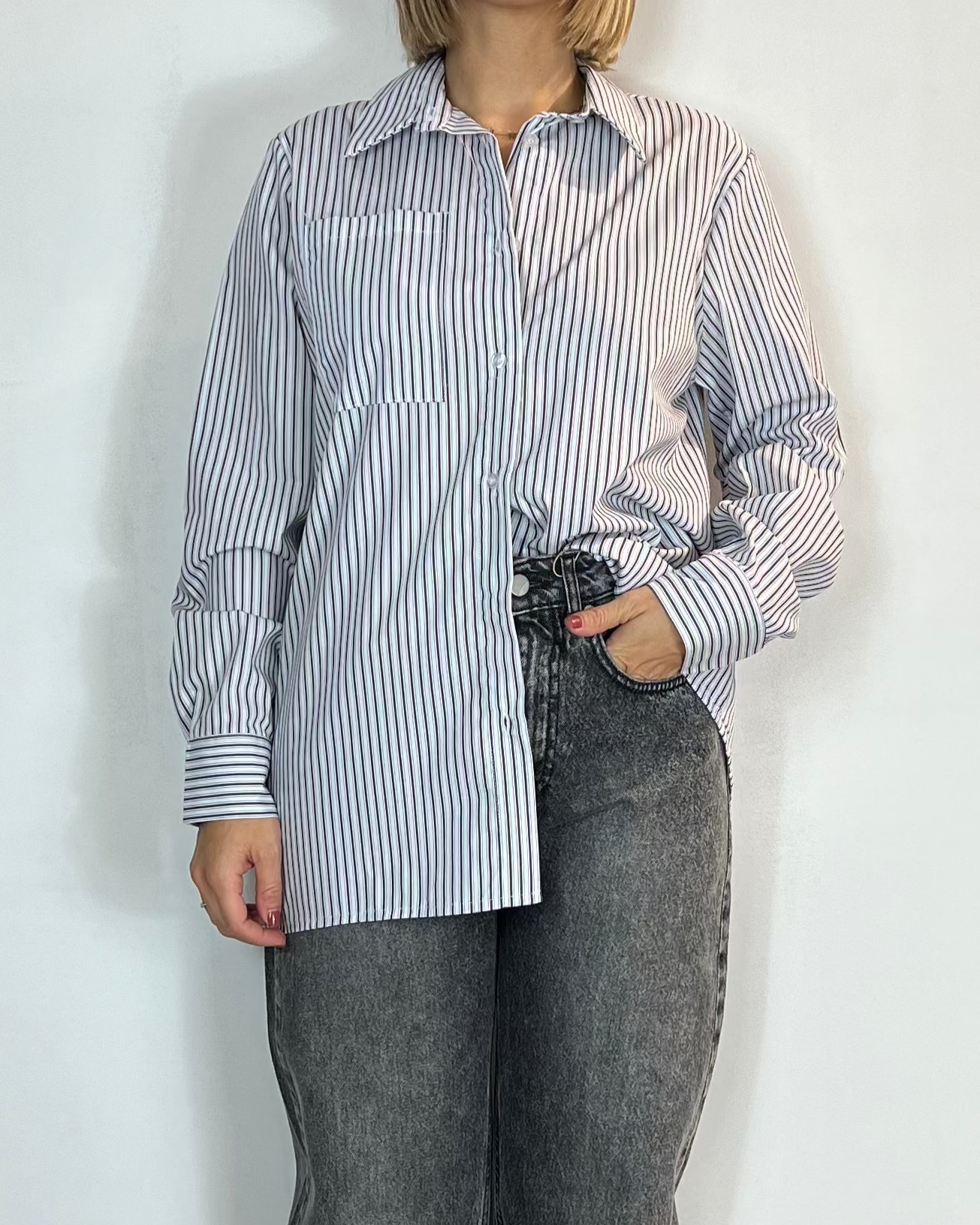 Camicia Riga Marrone Moove