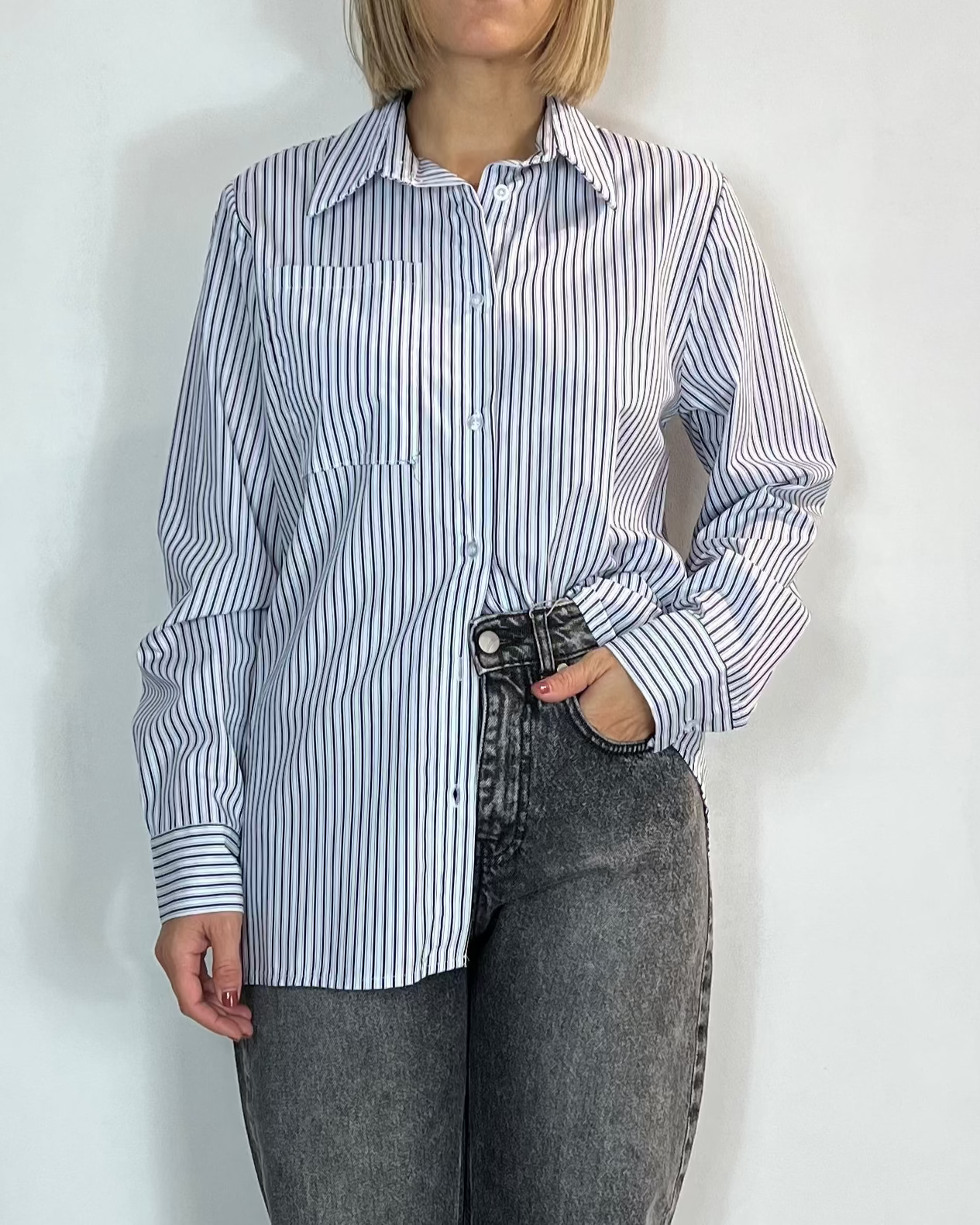 Camicia Riga Blu Moove