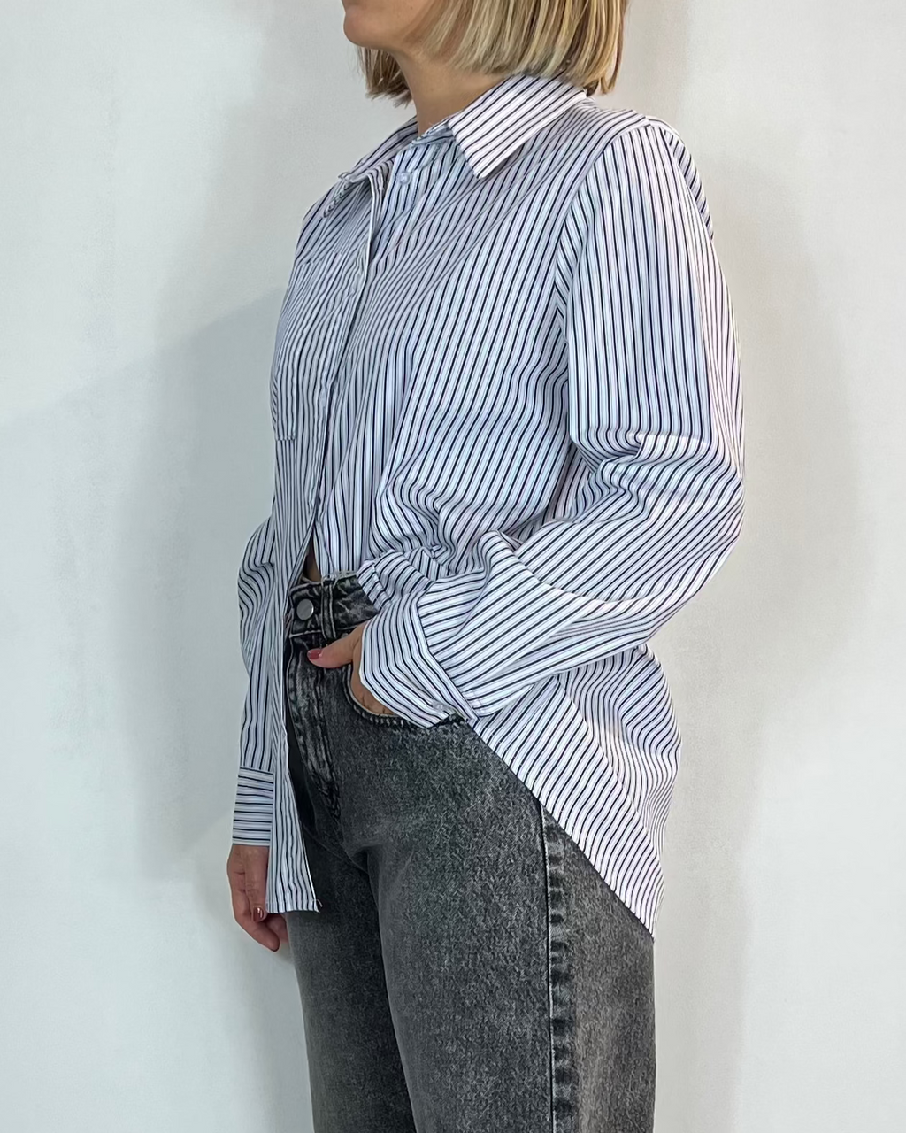 Camicia Riga Blu Moove