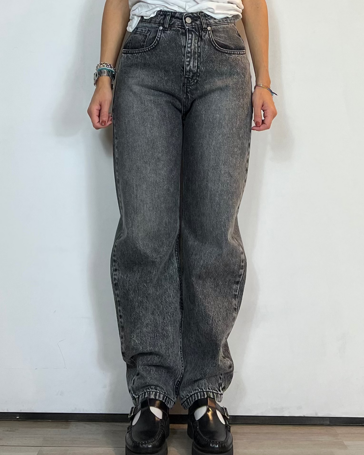 Jeans Fit Round Over-D Woman